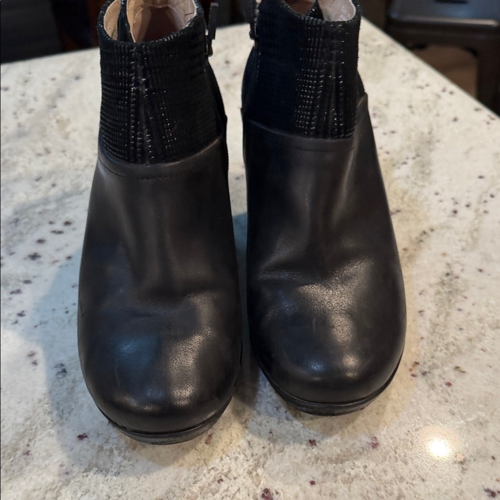 Dansko Black Ankle Booties
